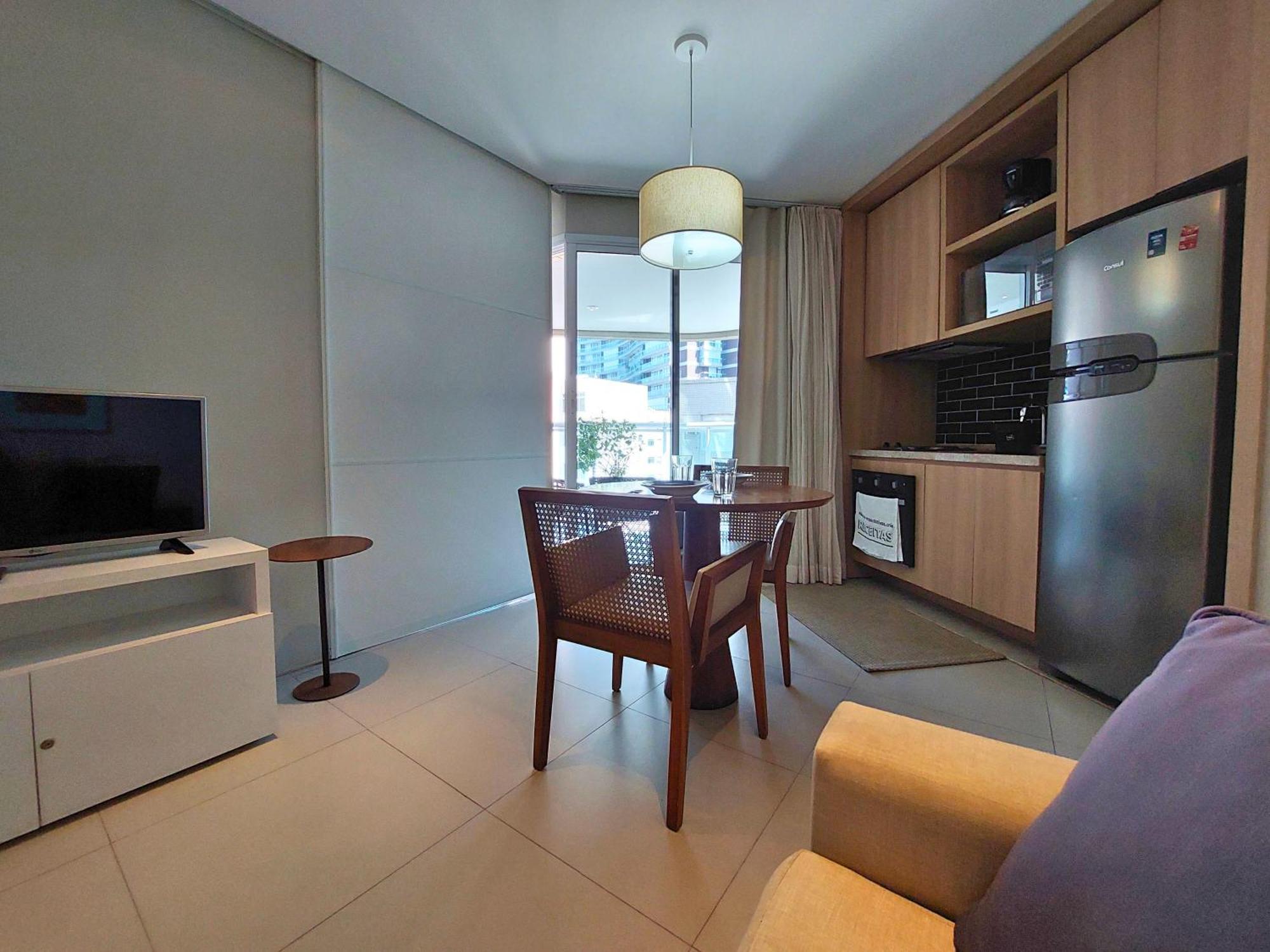 Book Santos Estanconfor 905 Charmoso Ap Executivo Quadra Praia Exterior photo